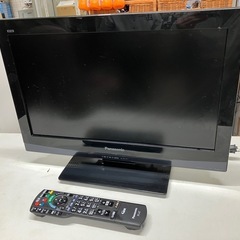 O2511-211 Panasonic 19インチ液晶テレビ TH-L19C3-K 2011年製 地上波のみ視聴確認済み リモコン付き 中古の画像