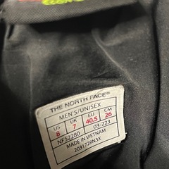 🔴ノースフェイス　ブーツの画像