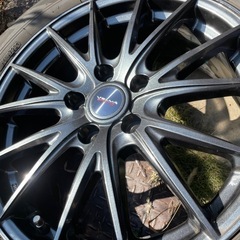 アルミホイール付きスタッドレスタイヤ