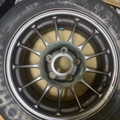 競技用エンケイホイール4本セット！15インチ7.5j 5穴PCD114.3 ENKEI スイフトスポーツ　フェアレディZ等にの画像