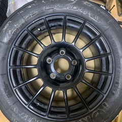 競技用エンケイホイール4本セット！15インチ7.5j 5穴PCD114.3 ENKEI スイフトスポーツ　フェアレディZ等にの画像