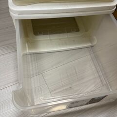 ニトリ 小物収納ケース 無料 譲ります／春日駅付近で受け渡しの画像