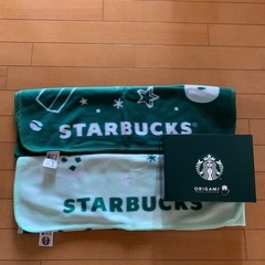 スタバギフト・ブランケット２枚の画像