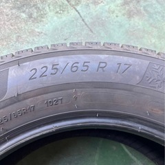 美品バリ溝 ミシュランXICE3+ 225/65/17 スタッドレスタイヤ4本セットの画像