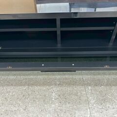 ★リユースのサカイ高崎店★TJ13336  テレビ台 黒 H32.5×D43×W180 クリーニング済みの画像