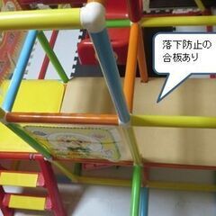 アンパンマンジャングルジムブランコ付の画像