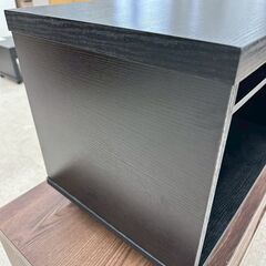 ★リユースのサカイ高崎店★TJ13337  テレビ台 黒 H40×D35×W79 クリーニング済みの画像