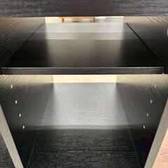 ★リユースのサカイ高崎店★TJ13337  テレビ台 黒 H40×D35×W79 クリーニング済みの画像