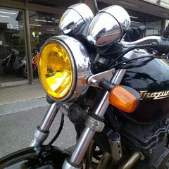 NO.5561　イナズマ４００　油冷４サイクル４気筒エンジン　純正ブレンボキャリパー　ブラック　☆彡の画像