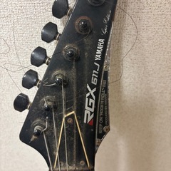【ジャンク】YAMAHA RGX611J Super Edition ブラック ヤマハ エレキギターの画像