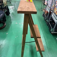 【7K09①】黒板付き木製ガーデンラックの画像