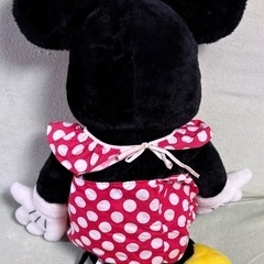 【東京ディズニーランド開園当時物】ミニーマウスぬいぐるみ 74cm/昭和レトロ/超れレアの画像
