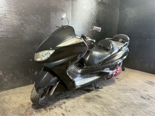 ★支払い総額5.8万円★関東圏内即日配送可能！ヤマハ グランドマジェスティ250 SG15J 社外マフラー！LEDヘッドライト！タンデムバー！！