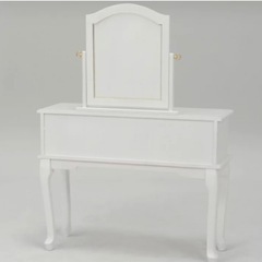 お姫様ドレッサー【※椅子ととライトはつきません】の画像