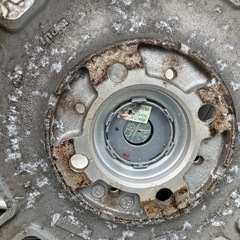 165/60/14 社外ホイール&ダンロップウインターマックス03 バリ山　エブリィワゴンなどにの画像