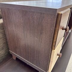 ★リユースのサカイ高崎店★TJ13342 (株)中村敬木工 テレビ台 茶系 H46×D37×W100.5 クリーニング済みの画像