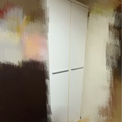 ドレッサー　クローゼット　白の画像