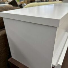 ★リユースのサカイ高崎店★TJ13343  テレビ台 白 H29.5×D28.5×W150 クリーニング済みの画像