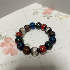  「香灰瑠璃（こうはいるり）ブレスレット」の画像