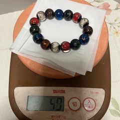  「香灰瑠璃（こうはいるり）ブレスレット」の画像