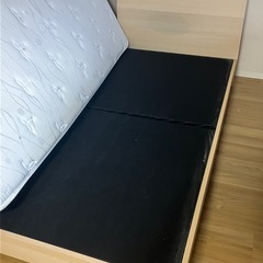 シングルベッド＋マットレスの画像