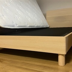 シングルベッド＋マットレスの画像