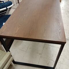 リユースのサカイ栃木店★ジモティ割あり★  テーブル ブラウン W120×D70×H73 クリーニング済み TC11510の画像