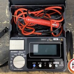 【久留米】【引き取り限定】【中古品】HIOKI 日置電機 IR4051 絶縁抵抗計 電源:単3形アルカリ乾電池(LR6)×4の画像