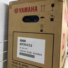 【未使用】【店頭引取限定】YAMAHA インバーター発電機 EF900IS 71,500円（税込）の画像