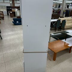 ★リユースのサカイ高崎店★TJ13345 (株)ベガコーポレーション 棚 白 H180×D43×W33.5 クリーニング済みの画像
