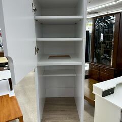 ★リユースのサカイ高崎店★TJ13345 (株)ベガコーポレーション 棚 白 H180×D43×W33.5 クリーニング済みの画像