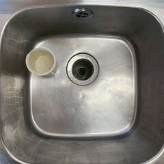 アズマ ステンレス製 2槽シンク W900×D450×H800 厨房 厨房機器 店舗 店舗用品 ステンレスシンク 流し台 シンク 中段あり Y2401の画像