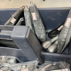 基本　中古品　釣り用　シンカー　オモリ　鉛　10号〜　いろいろ　1個〜5個　③の画像