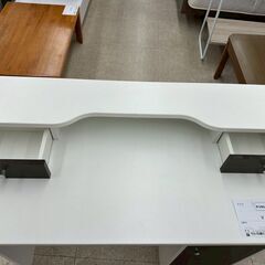 ★リユースのサカイ高崎店★TJ13346  デスク 白 H83×D50×W100 クリーニング済みの画像