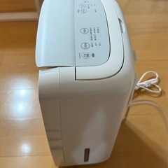 【美品】SHARP CV-N71 衣類乾燥除湿機／連続排水ホース付きの画像