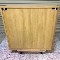 【11/29（土）限定！指定先へ送料無料でお届けします（墨田区、江東区、台東区）】美品 無印良品 木製チェスト 4段 オーク材 突板の画像