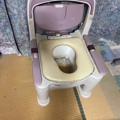 ポータブルといれトイレの画像
