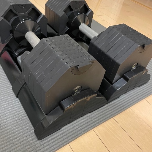 可変式ダンベル　アジャスタブルダンベル　36kg 2個セット　ハイガー産業