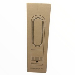 セラミックファンヒーター 冷暖両用　省エネ　DCモーター型　白 羽なし 扇風機の画像