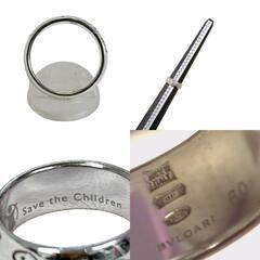 ブルガリ  リング・指輪 シルバー  BVLGARI 60 サイズ 20号の画像