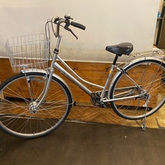 【LEDオートライト】27インチ　シングルギア　自転車の画像