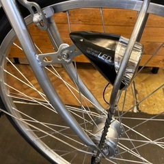 【LEDオートライト】27インチ　シングルギア　自転車の画像
