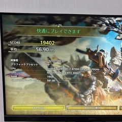 i7 8700K 6c12th RTX3060 12GB SSD 500GB HDD 3TB ゲーミングPC GALLERIA の画像