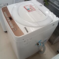 リユースのサカイ栃木店★ジモティ割あり★ SHARP 洗濯機 ES-T713 4.0kg 21年製 動作確認／クリーニング済み TC11516の画像