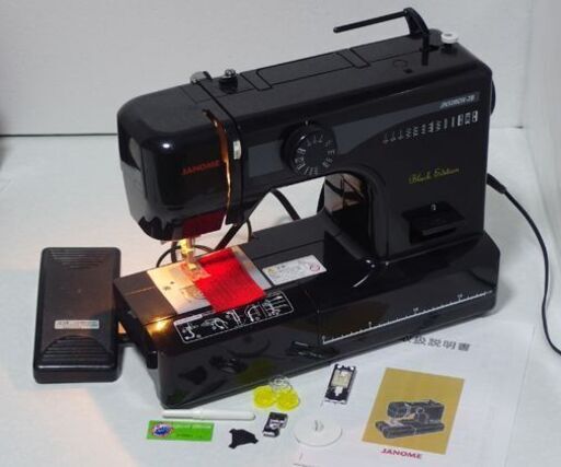 JANOME 電動ミシン JN508DX-2B フットコントローラー付き
