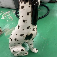 【7K09②】ダルメシアンの置物の画像