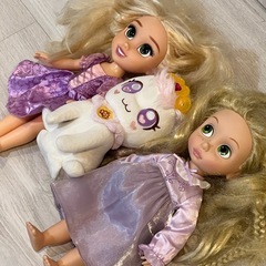 ❤️無料❤️ラプンツェル おしゃべり人形セットの画像