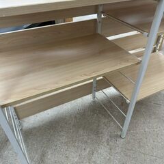 ★リユースのサカイ高崎店★TJ13352  キッチンカウンター クリーム H85.5×D40×W120 クリーニング済みの画像