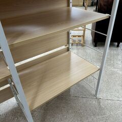 ★リユースのサカイ高崎店★TJ13352  キッチンカウンター クリーム H85.5×D40×W120 クリーニング済みの画像