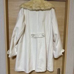 【美品】コート 白の画像